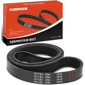 A-Premium Engine Serpentine Drive Belt Compatible with Honda CR-V CRV 2015-2016 2.4L & Acura ILX 2016-2022 2.4L