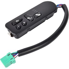 Seat Heater Switch w/Memory Driver Side Compatible with Chevy Avalanche Silverado Suburban Sierra Yukon 1500 2500 3500 Tahoe Escalade 2003-2007 Replaces# 15116863 15169669 15179137 901-200