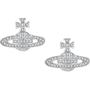 Saturn Earrings Crystal Saturn Planet Earring Cubic Zirconia Saturn Planet Studs Space Earrings Jewelry Gifts for Women