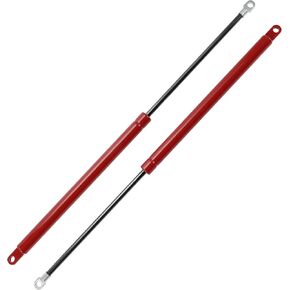 Motoforti 20inch/500mm 225Ib/1000N/100kg Lift Supports Struts Gas Springs for Car Tailgate Camper Lid Boat Hatch Window Lid Under Bed Lifting Tool Box Lid Silver Tone 2Pcs