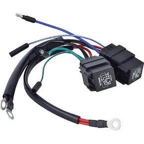 DB Electrical 113-22005 Wiring Harness Compatible with Various Tilt Trim Motors - Replaces OEM Part Numbers: Arrowhead, J&N 113-22005 - Converts Compatible 3-Wire Tilt & Trim Motors To 2-Wire