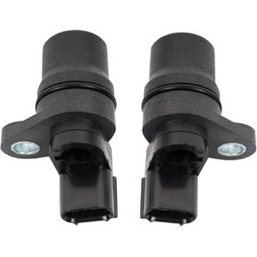 TRQ Rear ABS Wheel Speed Sensor Set Compatible with 1998 Toyota T100 1998-2004 Tacoma 2000-2006 Tundra