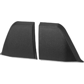2 Pcs Car Side Skirt Spoiler Car Wings Splitter for Ford for Mustang GT V6 2015 2016 2017 2018 2019 Black Auto Replacement Parts