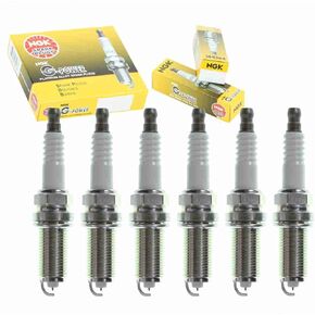 6 pc NGK G-Power Spark Plugs compatible with Subaru B9 Tribeca 3.0L H6 2006-2007