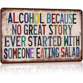 Vintage Man Cave Decor Funny Metal Tin Signs Garage Bar Wall Decorations - Not Responsible For Injuries Or Accidents(Seriously,Don't Be Stupid) in Saudi Arabia
