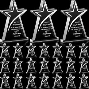 Employee Appreciation Awards for Coworker Acrylic Thank You Gift Employee of The Month May You Be Proud of The Work You Do Keepsake for Retirement Farewell Motivational
