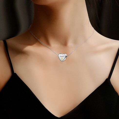 Bible Verses Heart Charm Religious Cross Bead for Pandora Bracelet in Kuwait