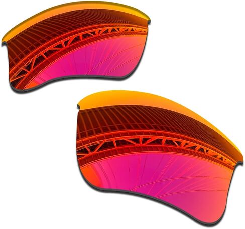 1.5MM Polarized Replacement Lenses for Oakley Flak Jacket XLJ Sunglasses, Anti-Scratch | Perfectly Fit in Saudi Arabia