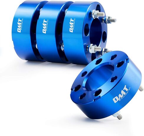 فواصل عجلات Orion Motor Tech 4x110 ATV، محولات عجلات زرقاء 2 بوصة مع مسامير متوافقة مع Honda Rancher Yamaha Rhino Kawasaki سوزوكي مور، طقم فاصل عجلات 50 مم، مجموعة من 4 in Kuwait