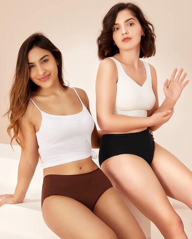 Cotton Women's Underwear Breathable Full Briefs Soft Panties Comfort Underpants Ladies Panties 4 Pack in Saudi Arabia