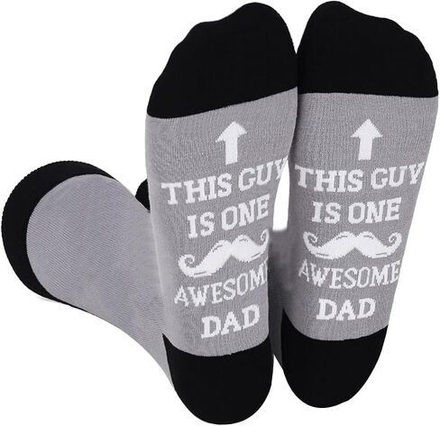 Funny Novelty Socks Gifts Unisex Socks|For Uncle Son Husband Brother Father in Law dad, Gifts For Family in Saudi Arabia