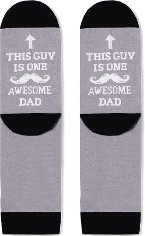 Funny Novelty Socks Gifts Unisex Socks|For Uncle Son Husband Brother Father in Law dad, Gifts For Family in Saudi Arabia
