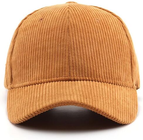 Baseball Cap for Men Women Adjustable Sports Hat Vintage Corduroy Hat Trucker Cap in Kuwait