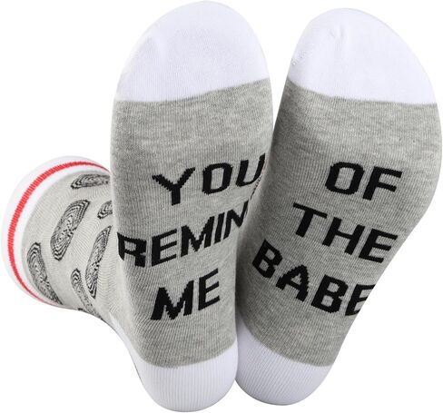 G2TUP Sarah & Jareth Socks Ello Worm Fans Gift You Remind Me of The Babe Socks Sarah & Jareth Merch in Saudi Arabia