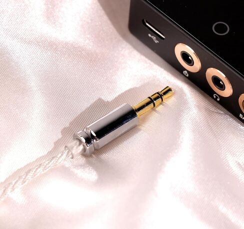 Linsoul Tripowin Solstice 26AWG Silver-Plated Copper HiFi IEM Cable for in Ear Monitor, Audiophile(Recessed 2pin, 3.5mm) in Kuwait