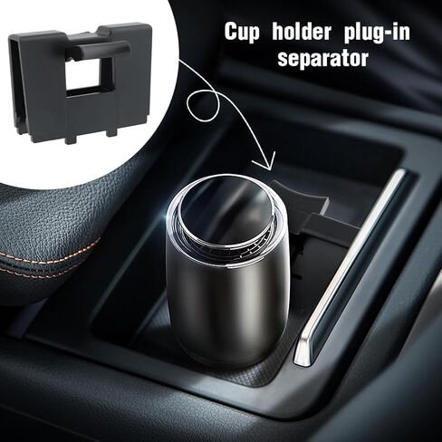 مقسم إدخال حامل الأكواب، مقسم حامل أكواب المشروبات في وحدة التحكم المركزية، متوافق مع موديلات فورستر، مع فرشاة تفصيل السيارة، ثابت وسهل التركيب in Kuwait