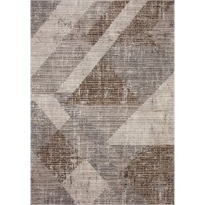 Loloi II Austen Collection AUS-04 STONE / BARK, Contemporary 2'-4" x 10' Runner