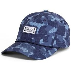 Fishing Men's Mid Crown 6 Panel Adjustable Snapback Fishing Hat One Size
