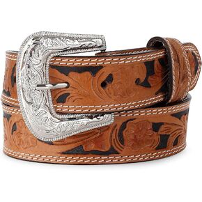 F&L CLASSIC mens Western full grain Leather belt Strap w/Snaps for Interchangeable Buckles, USA,
