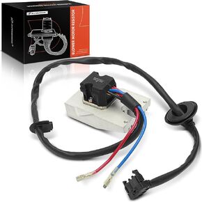 A-Premium HVAC Blower Motor Resistor Compatible with Mercedes-Benz Vehicles - E300 1995, E320 E420 1994-1995, E500 1994, 300CE 300D 300E 300TE 1990-1993, 400E 500E 1992-1993, 400SE 1992, 400SEL 1993