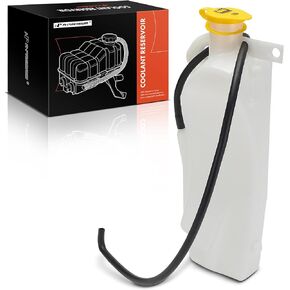 A-Premium Engine Coolant Overflow Recovery Reservoir Tank with Cap Compatible with Jeep JK Series Wrangler 2012-2017, JK Series Wrangler JK 2018, 3.6L - Front Side