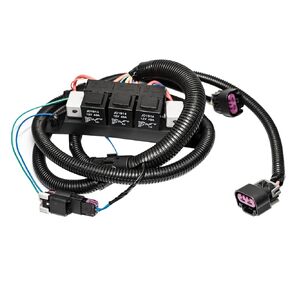 Dual Speed Electric Fan Control Wiring Harness Kit 674-00923, Fits Chevy Silverado, Avalanche, Suburban, Tahoe, GMC Sierra, Yukon, Stand Alone Electric Fan Harness Retrofit