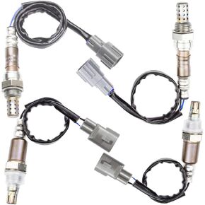 4x Oxygen O2 sensor 1 & 2 for 2007-2009 Toyota Tundra 2008-2009 Sequoia Upper Lower Upstream + Downstream