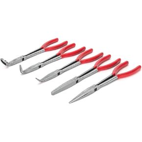Titan 60769 5-Piece 11-Inch Long Nose Pliers Set