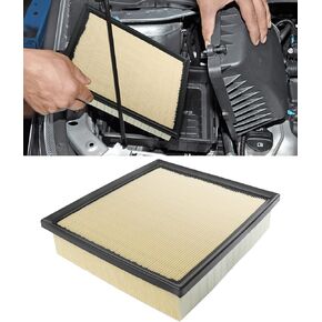 RACOONA Engine Air Filter,Engine Air Filter Element,Air Filter for Car,Car Accessories Automotive Air Filter,Air Filter Replacement,Improve fuel mileage,Replace# 16546-AA090,Fits Most Car Models