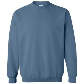 Gildan Fleece Crewneck Sweatshirt, Style G18000 Indigo Blue