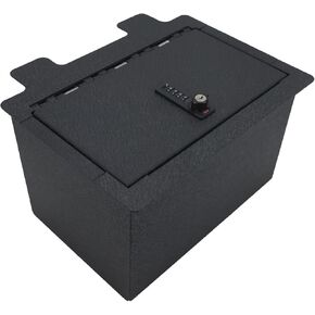 Center Console Gun Safe - Console Gun Vault Compatible with Chevrolet Silverado/GMC Sierra 1500 2019-2022, NOT FIT 2022 Refreshed Model (4 Digit Lock)