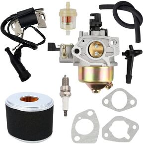 Carburetor Fit for Honda GX240 GX270 8HP 9HP#16100-ZE2-W71 1616100-ZH9-820 Engine with Ignition Coil