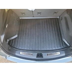 Premium Cargo Liner for Cadillac XT4 2019-2025 Crossover - 100% Protection - Custom Fit Car Trunk Mat - All-Season Black Cargo Mat - 3D Shaped Laser Measured Trunk Liners for Cadillac XT-4
