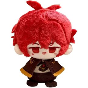 Anime Cute 10cm Sitting Plush Dolls Toys Cosplay Bag Pendant Gift