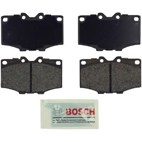 BOSCH BE137 Blue Ceramic Disc Brake Pad Set - Compatible With Select Toyota 4Runner, Land Cruiser, Pickup; FRONT