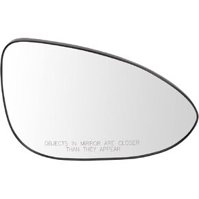 TRQ Right Mirror Glass Compatible with 2012-2020 Chevrolet Sonic