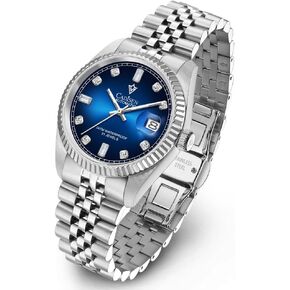 CADISEN Men’s Automatic Mechanical Watch Casual Watches for Men Waterproof Sapphire Week Calendar
