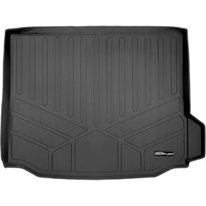 SMARTLINER All Weather Custom Fit Cargo Liner Trunk Floor Mat Black for 2018-2022 BMW X3 Cargo Fits Without Spare Tire