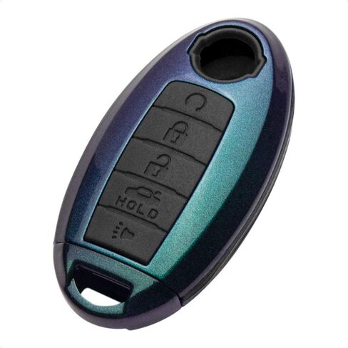 غطاء حافظة مفتاح ذكي من TANGSEN متوافق مع Infiniti JX35 Q50 Q60 QX56 QX60 QX80 لسيارة Nissan Altima Armada Maxima Murano Pathfinder Rogue 5 أزرار للتحكم عن بعد للدخول بدون مفتاح in Kuwait