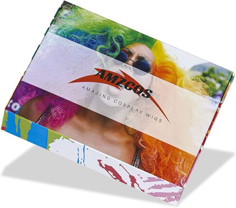 المرأة الأسود خلية النحل شعر مستعار طويل مجعد مموج منتفخ مقاومة للحرارة الاصطناعية الشعر المستعار للمرأة خمر زي تأثيري حفلة الهالوين in Kuwait