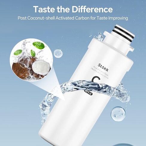 Stokk RT1-RO Filter, Replacement for T1 Countertop Reverse Osmosis Water Filter, 12-24 Month Lifetime in Saudi Arabia