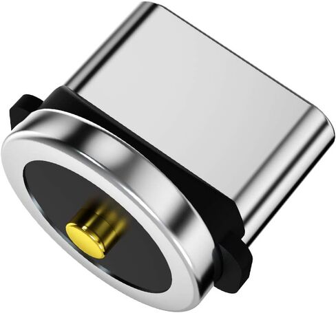 أطراف كابل شحن مغناطيسي من ANMONE فقط [4 عبوات] وصلة كابل شاحن هاتف مغناطيسي ميكرو USB لسماعات الرأس للهواتف الذكية التي تعمل بنظام Android in Saudi Arabia
