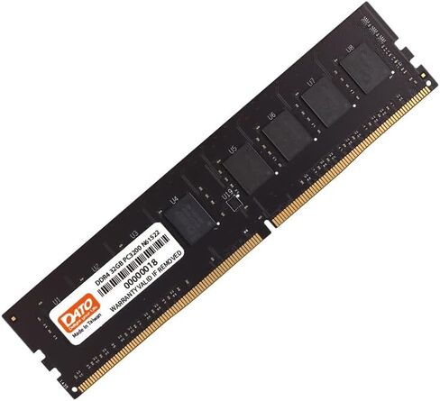 DATO 8GB DDR4 3200MHz PC4-25600 CL22 1.2V 288-Pin Non-ECC UDIMM وحدة ذاكرة الوصول العشوائي المكتبية in Kuwait