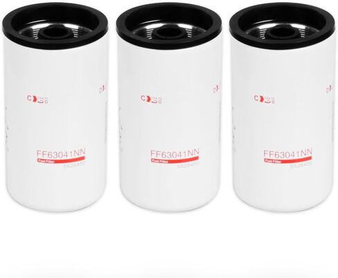 3PCS FF63041NN Fuel Filter Water Separator Filter Compatible With Cummins Stage V L9 engines Cummins Stage V OSB 6.7L engines Cummins B6.8L engines Replace FF63041-NN 5526400 in Kuwait