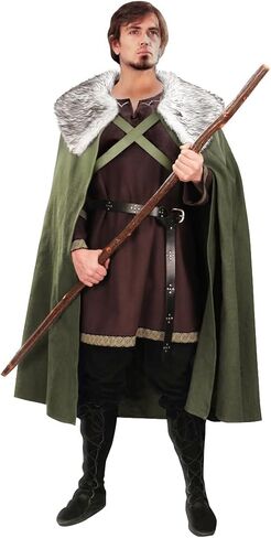 Hooded Cape Witch Cloak with Hood Medieval Halloween Costume Renaissance in Saudi Arabia