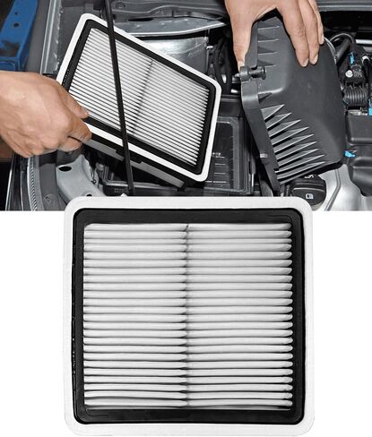 RACOONA Engine Air Filter,Engine Air Filter Element,Air Filter for Car,Car Accessories Automotive Air Filter,Air Filter Replacement,Improve fuel mileage,Replace# 16546-AA090,Fits Most Car Models in Saudi Arabia