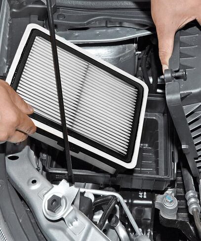 RACOONA Engine Air Filter,Engine Air Filter Element,Air Filter for Car,Car Accessories Automotive Air Filter,Air Filter Replacement,Improve fuel mileage,Replace# 16546-AA090,Fits Most Car Models in Saudi Arabia
