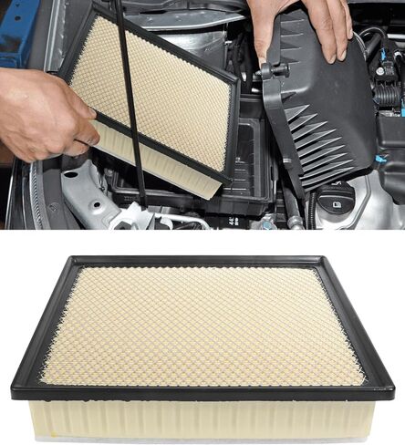 RACOONA Engine Air Filter,Engine Air Filter Element,Air Filter for Car,Car Accessories Automotive Air Filter,Air Filter Replacement,Improve fuel mileage,Replace# 16546-AA090,Fits Most Car Models in Saudi Arabia