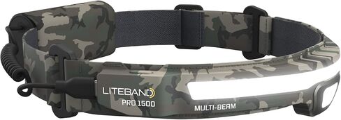 OPTIMAL VENTURES Liteband Multi-Beam Personal LED Headlamp (Camo, 1500 Lumen Bundles) in Saudi Arabia