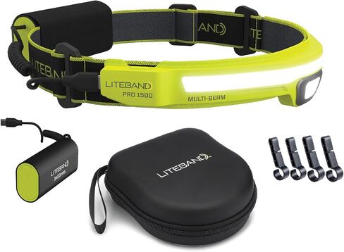 OPTIMAL VENTURES Liteband Multi-Beam Personal LED Headlamp (Camo, 1500 Lumen Bundles) in Saudi Arabia